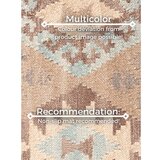 Hanse Home Svetlo modra/bež obojestranska ročno tkana volnena preproga 200x290 cm Kamal Dune – Nouristan | Shoptok.si