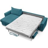 Bobochic Paris Plava sklopiva kutna garnitura od samta (promjenjiva) Augustin – | shoptok.hr