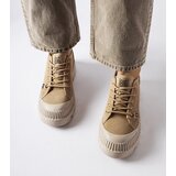 Big Star Beige leather sneakers | shoptok.hr