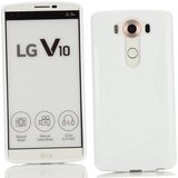  Gumijasti / gel etui S-Line za LG V10 - beli Cene