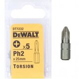 Dewalt DT7232 bit nastavak ph 2/25 torsion 5 kom | shoptok.hr