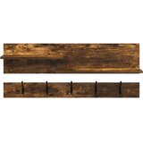  Vješalica za kapute na zidu Dimljeni hrast 90 x 15 x 36 cm | shoptok.hr