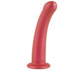 No-Parts Brandon Dildo with Base - Red Cene