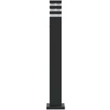  Vanjska podna svjetiljka crna 80 cm aluminijska | shoptok.hr