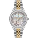 Beverly Hills Polo Club Ženski ručni sat, Kvarcni mehanizam, 36mm, Sedefasto kućište, Zlatne boje, BP3563X.220 | Eponuda.com