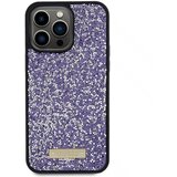  Originalna GUESS Hardcase GUHCP15XPFGSBSP torbica za iPhone 15 Pro Max (Rhinestone Metal Logo / svijetlo roza) | shoptok.hr