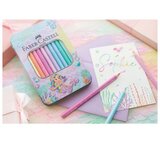  BOJE DRVENE 10 BOJA METALNA KUTIJA SPARKLE JUMBO FABER CASTELL 210910 | shoptok.hr