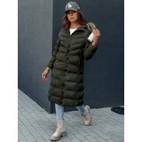 DStreet Płaszcz zimowy damski LUXWARM zielony | shoptok.hr
