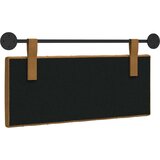  Držeće uzglavlje Zidne Smeđa 110 x 55 x 7 cm Baršun - Smeđa 100 cm bez LED | shoptok.hr
