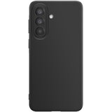 AVIZAR Mehak Soft-Touch silikonski ovitek za Galaxy A57 serija Fast Cover, Črna, (5000274594) | Shoptok.si
