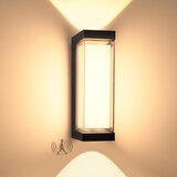 BOYIR 24 W Zunanja LED Stenska Svetilka s Senzorjem Gibanja | Shoptok.si