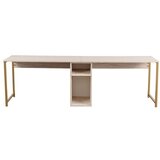 Hanah home Pisai stol Simar (Travertin/Zlatna) | shoptok.hr