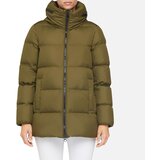 Geox Khaki women's down jacket Camei - Women's | Shoptok.si