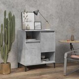  Komoda betonsko siva 60x35x70 cm inženirski les | Shoptok.si