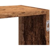  Zidna polica boja staro drvo 100x25x50 cm konstruirano drvo | shoptok.hr
