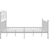  Za krevet bijeli metalni 180 x 200 cm | shoptok.hr