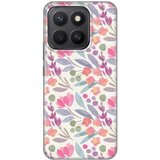  torbica silikonska print za honor X8c watercolor flowers | ePonuda.com