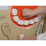  Masterkidz zidna senzorna ploča za oralnu higijenu flex montessori | shoptok.hr