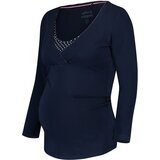 Noppies Majica 'Demi' nočno modra / bela | Shoptok.si