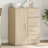 vidaXL Komoda sonoma hrast 59x39x80 cm inženirski les | Shoptok.si