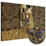  Slika - Klimt inspiration - Kiss 120x80 Premium Print | shoptok.hr