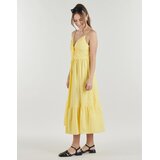 Michael Kors POPLIN MIDI DRESS žuta | shoptok.hr