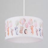 Brilagi - LED dečiji luster na sajli BOBO 1xE27/10W/230V Ø 35 cm bela/životinjice | Eponuda.com
