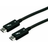 Roline kabel Thunderbolt 4, 2m, 100W, črna 11.02.9048-10 | Shoptok.si