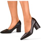 primohurt Black classic low-heeled pumps, women's shoes for the office | shoptok.hr