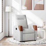  Naslonjač od tkanine smeđesivi | shoptok.hr
