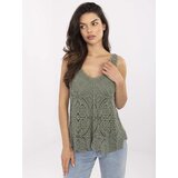 Italy Moda Blouse-MI-BZ-9006.75-khaki | shoptok.hr