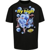 Mister Tee Psychadelic oversize t-shirt in black color | shoptok.hr
