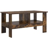  Stolić za kavu Dimljeni hrast 90 x 50 x 45 cm Konstruirano drvo | shoptok.hr
