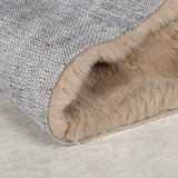 Flair Rugs Smeđe sintetičko krzno 180x290 cm Waffle Faux Fur – | shoptok.hr