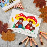 Faber-Castell Barvice Eberhard Faber Mini Maxi 3v1, 12 kosov | Shoptok.si