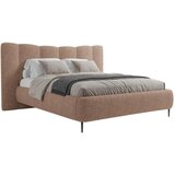 MID.YOU OBLAZINJENA POSTELJA 180 cm x 200 cm , les, tekstil, leseni material roza | Shoptok.si