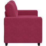  Dvosjed Vinska crvena 160 cm Baršun | shoptok.hr