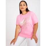 RELEVANCE T-shirt-RV-TS-7660.88P-pink | Shoptok.si