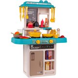  Dječja kuhinja za igru Kitchenette sasvjetlosnim - 43 elemenata - plava | shoptok.hr