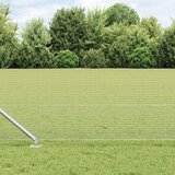 vidaXL Ograjni steber Komplet 2 Pocinkan Pocinkano jeklo Velik | Shoptok.si