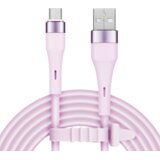  Kruger&Matz USB - microUSB kabel 1 m silikonski ružičasti Basic | shoptok.hr
