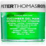 Peter Thomas Roth Cucumber De-Tox Gel Mask vlažilna gel maska za obraz in predel okoli oči 50 ml Cene