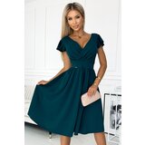 Numoco Dress with neckline and short sleeves | ePonuda.com
