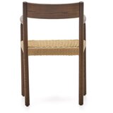 Kave Home Smeđa/u prirodnoj boji blagovaonska stolica od punog hrasta Yalia – | shoptok.hr