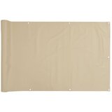 Balkonska Zaštita Oxford Tkanina Bež 90x600 cm | shoptok.hr