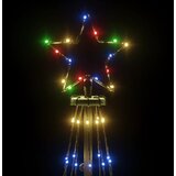  Stožasto božićno drvce šareno 310 LED žarulja 100 x 300 cm | shoptok.hr
