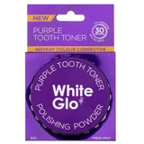 White Glo Purple Tooth Toner Polishing Powder prah za beljenje zob 30 g