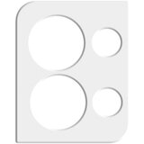 AVIZAR Film za kamero Oppo Reno 8 Pro 5G, kaljeno steklo trdote 9H, popolna zašcita - prozorno, (20639182) | Shoptok.si