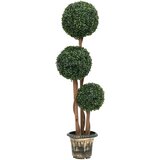  Umjetni šimšir u obliku kugle s posudom zeleni 119 cm | shoptok.hr