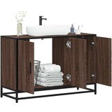 vidaXL Kupaonski ormarić za umivaonik boja hrasta 90x33x60 cm drveni Cijene
